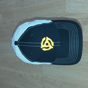 45 Record Adapter Trucker Mesh Snapback Hat